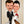 Laden Sie das Bild in den Galerie-Viewer, Karikatur vom Foto - Hochzeit mit Hunden - Lustige individuelle Karikatur vom Foto des Hochzeitspaares