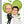 Laden Sie das Bild in den Galerie-Viewer, Karikatur vom Foto - Hochzeitspaar grünes Herz - Lustige individuelle Karikatur vom Foto des Hochzeitspaares