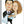 Laden Sie das Bild in den Galerie-Viewer, Karikatur vom Foto - Getragene Braut - Lustige individuelle Karikatur vom Foto des Hochzeitspaares