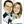 Laden Sie das Bild in den Galerie-Viewer, Karikatur vom Foto - Wir gehören zusammen - Lustige individuelle Karikatur vom Foto des Hochzeitspaares