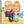 Laden Sie das Bild in den Galerie-Viewer, Karikatur vom Foto - Hochzeitspaar im Sand - Lustige individuelle Karikatur vom Foto des Hochzeitspaares