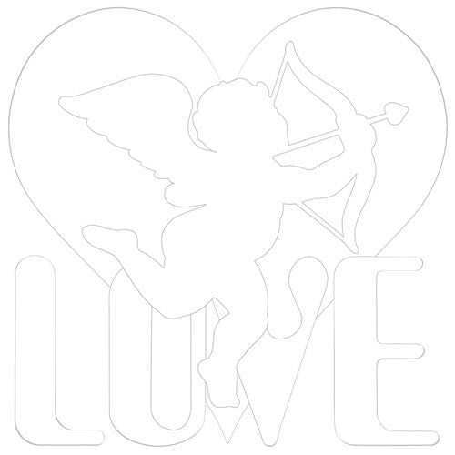 Leinwand bemalen - Motiv Engel