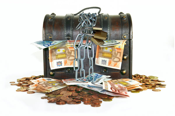 Geldgeschenk Schatztruhe