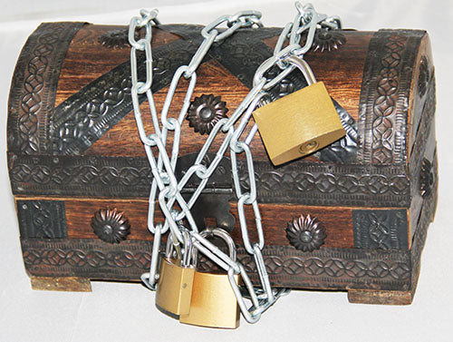 Geldgeschenk Schatztruhe