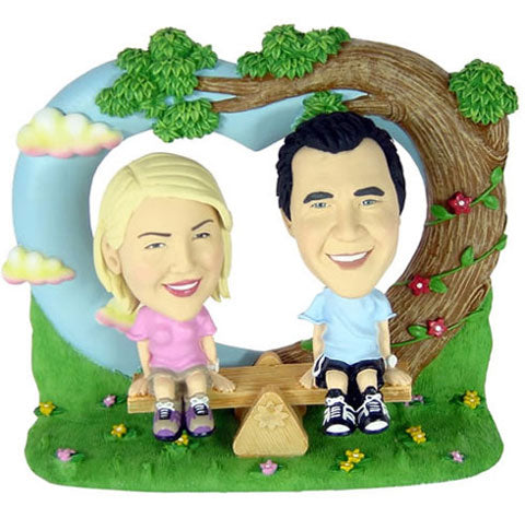 3D-Comicfigur vom Foto - Wir 2 - Lustige individuelle 3D-Comicfigur vom Hochzeitspaar