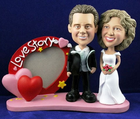 3D-Comicfigur vom Foto - Hochzeit - Lustige individuelle 3D-Comicfigur vom Hochzeitspaar