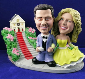 3D-Comicfigur vom Foto - Hochzeitsgeschenk - Lustige individuelle 3D-Comicfigur vom Hochzeitspaar
