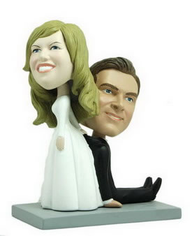 3D-Comicfigur vom Foto - Wir 2 - Lustige individuelle 3D-Comicfigur vom Hochzeitspaar