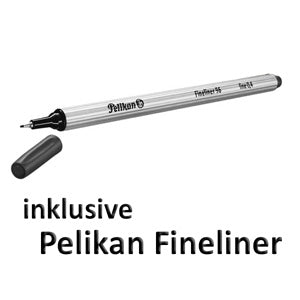 Fingerabdruck-Leinwand Stift