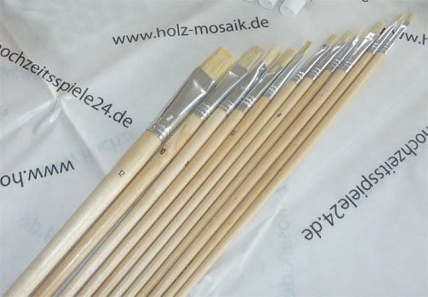 Leinwand bemalen - Motiv Herzen
